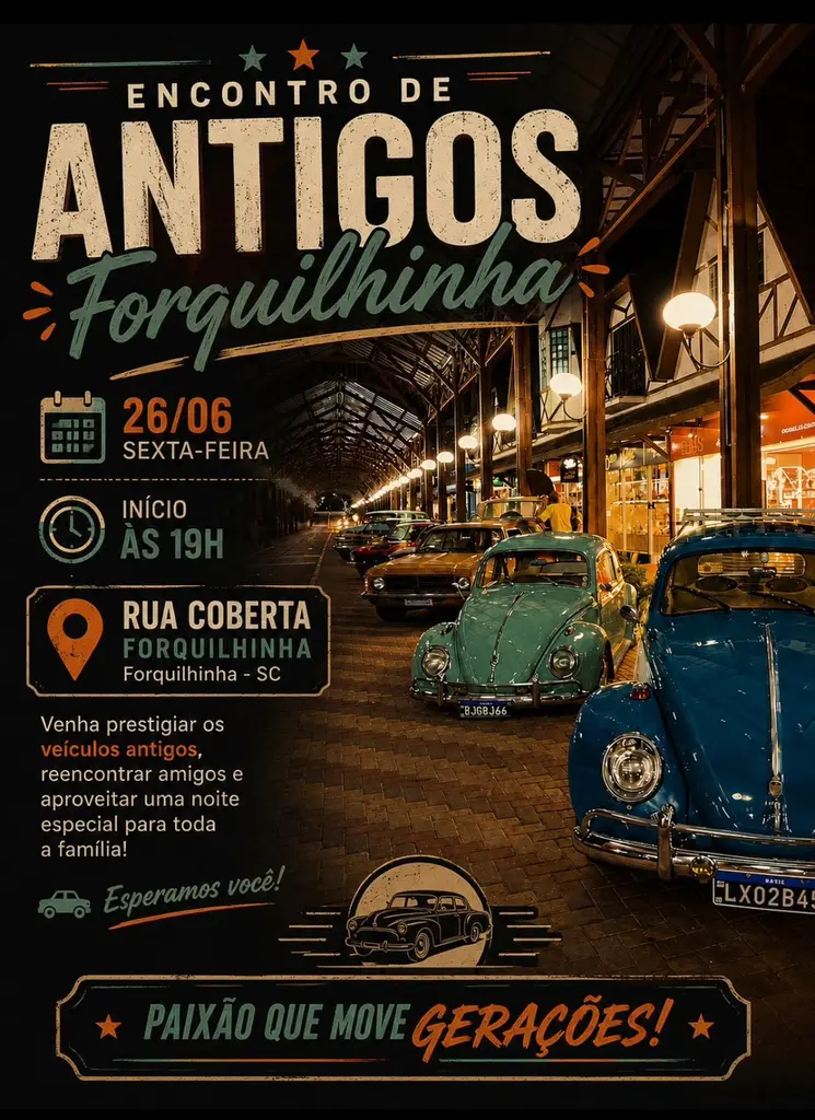 Encontro de Antigos – Forquilhinha/SC